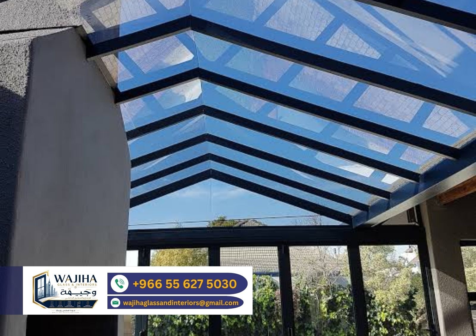 Glass Roofing Project 10