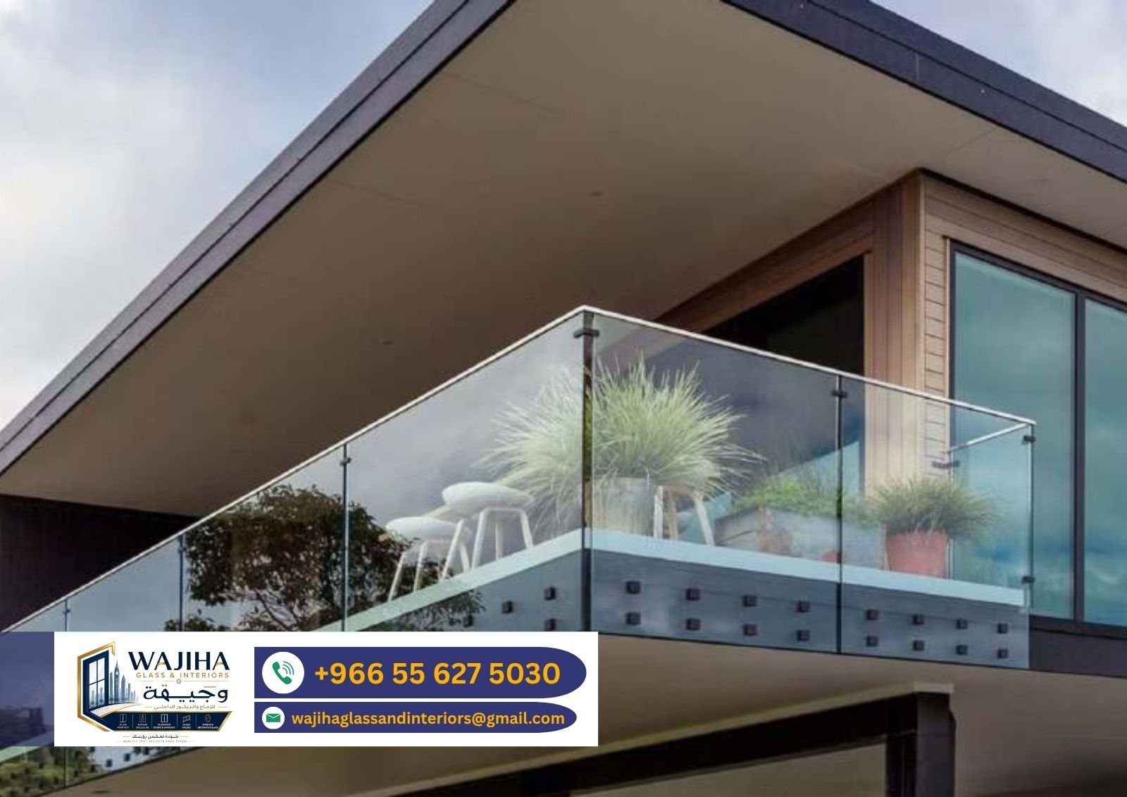 Glass Balcony Railing Project 11