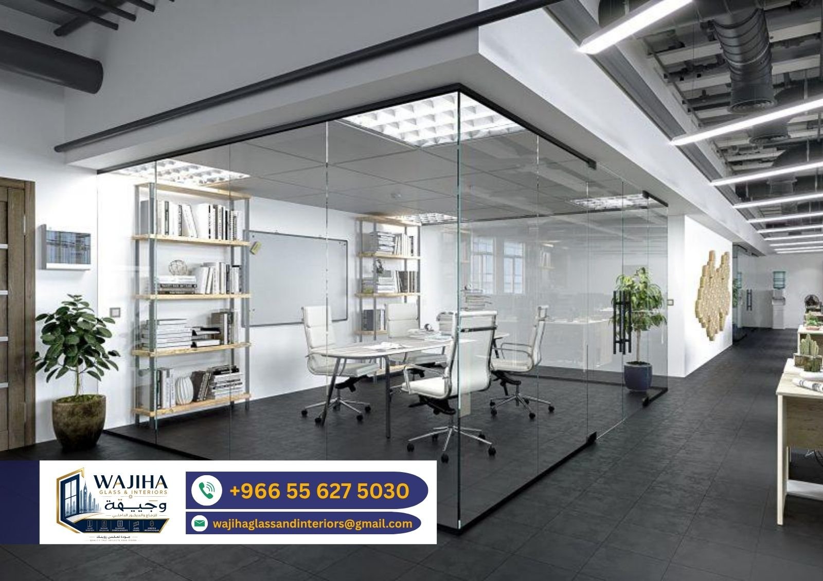 Office Glass Partition Project 11