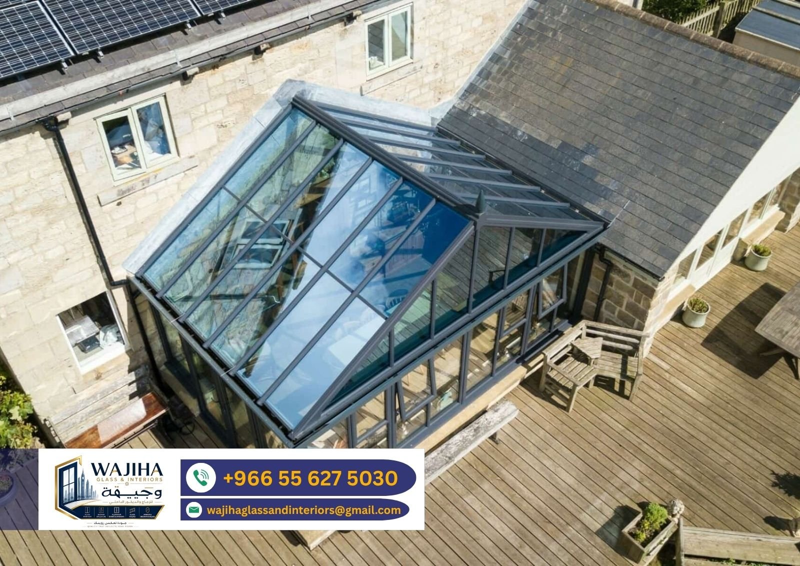 Glass Roofing Project 12