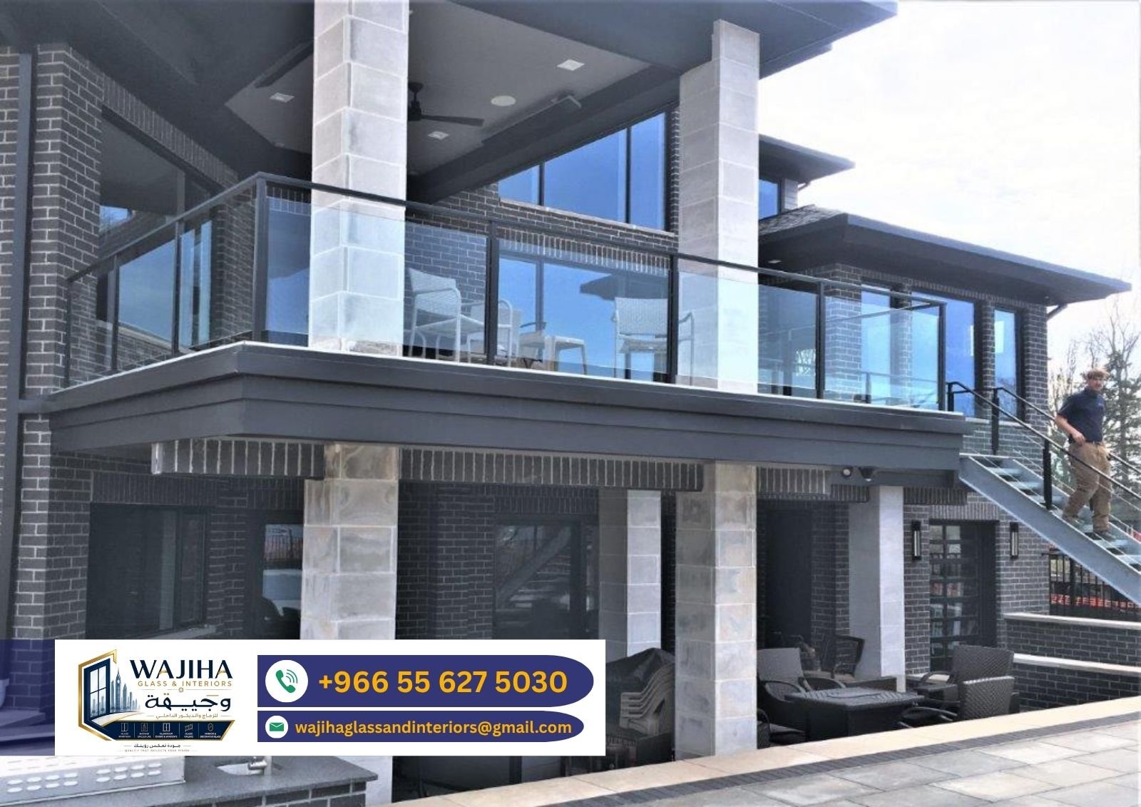 Glass Balcony Railing Project 2