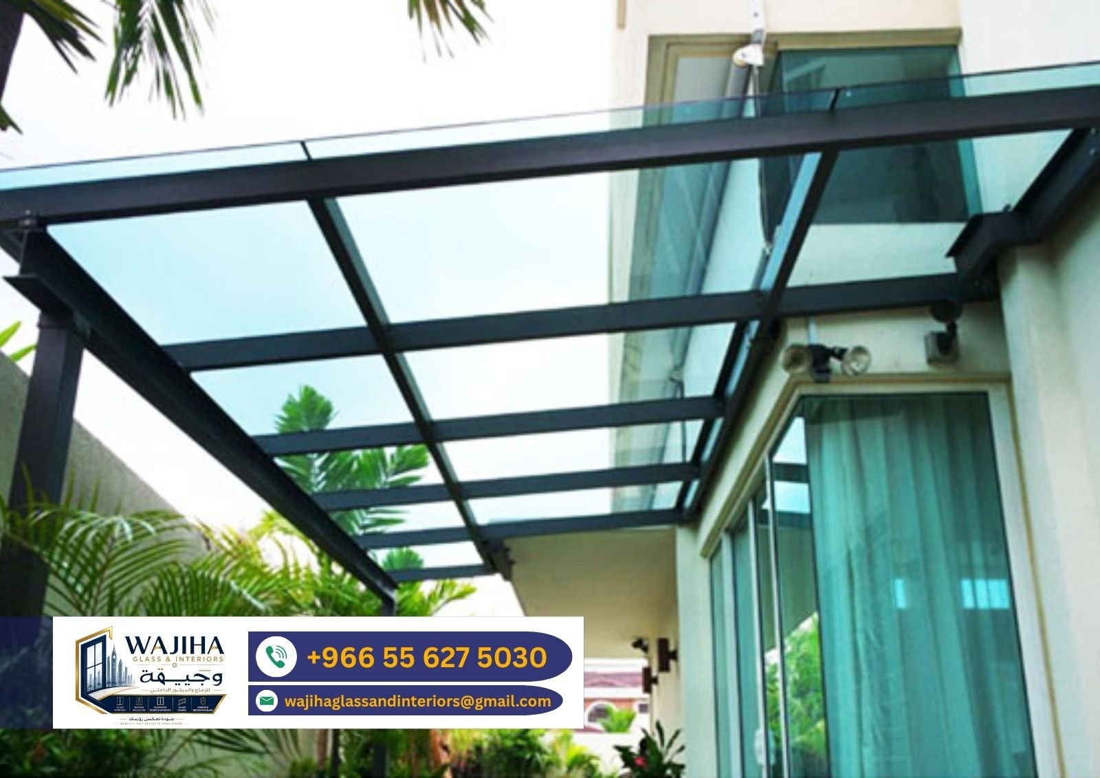 Custom glass roof Riyadh KSA
