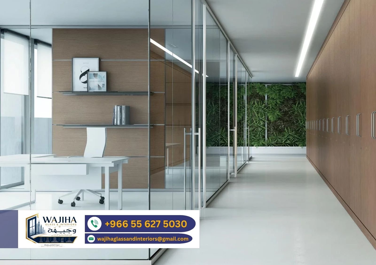 Office Glass Partition Project 3