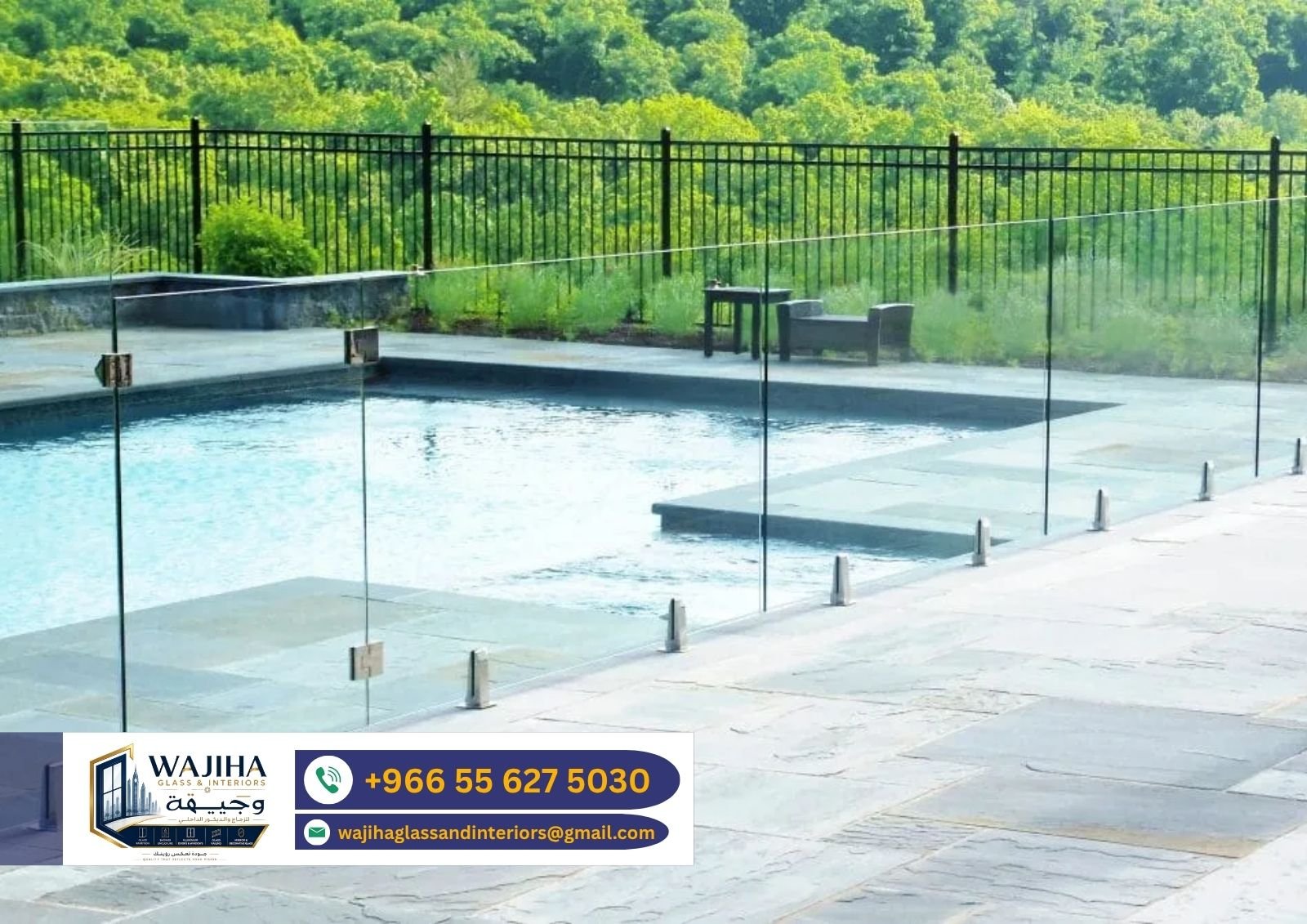 Pool Glass Railing Project 3