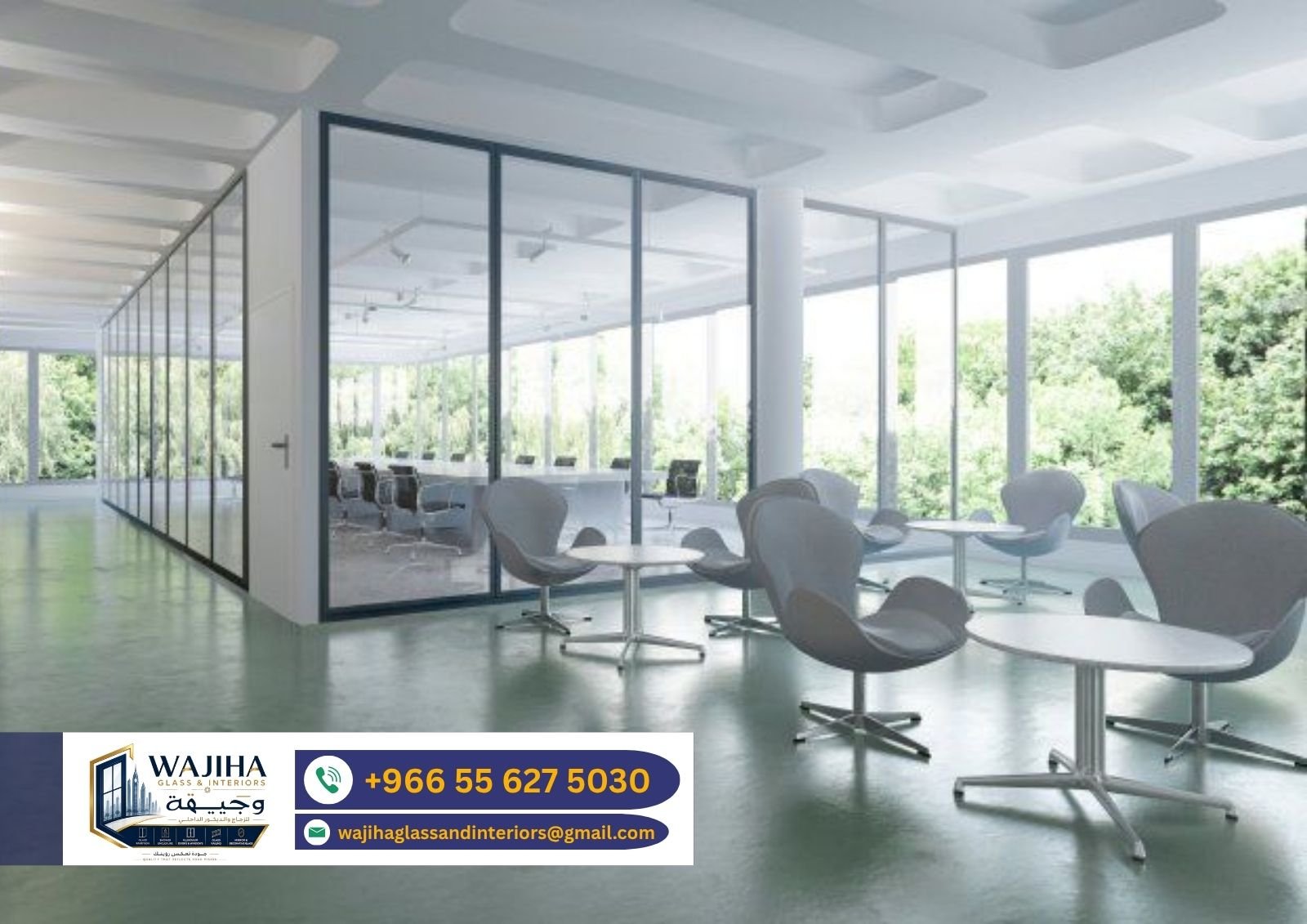 Office Glass Partition Project 4