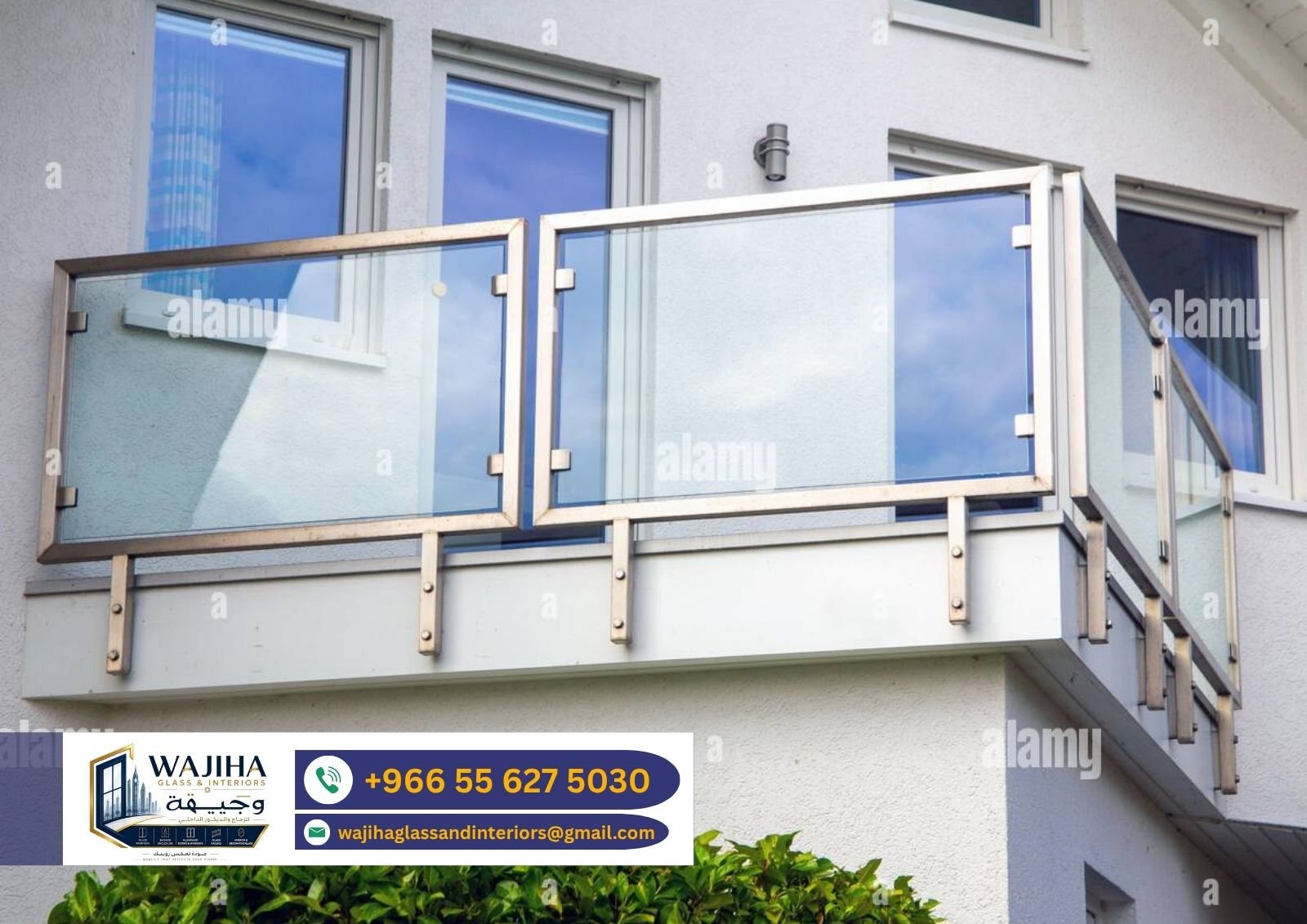 Glass Balcony Railing Project 5
