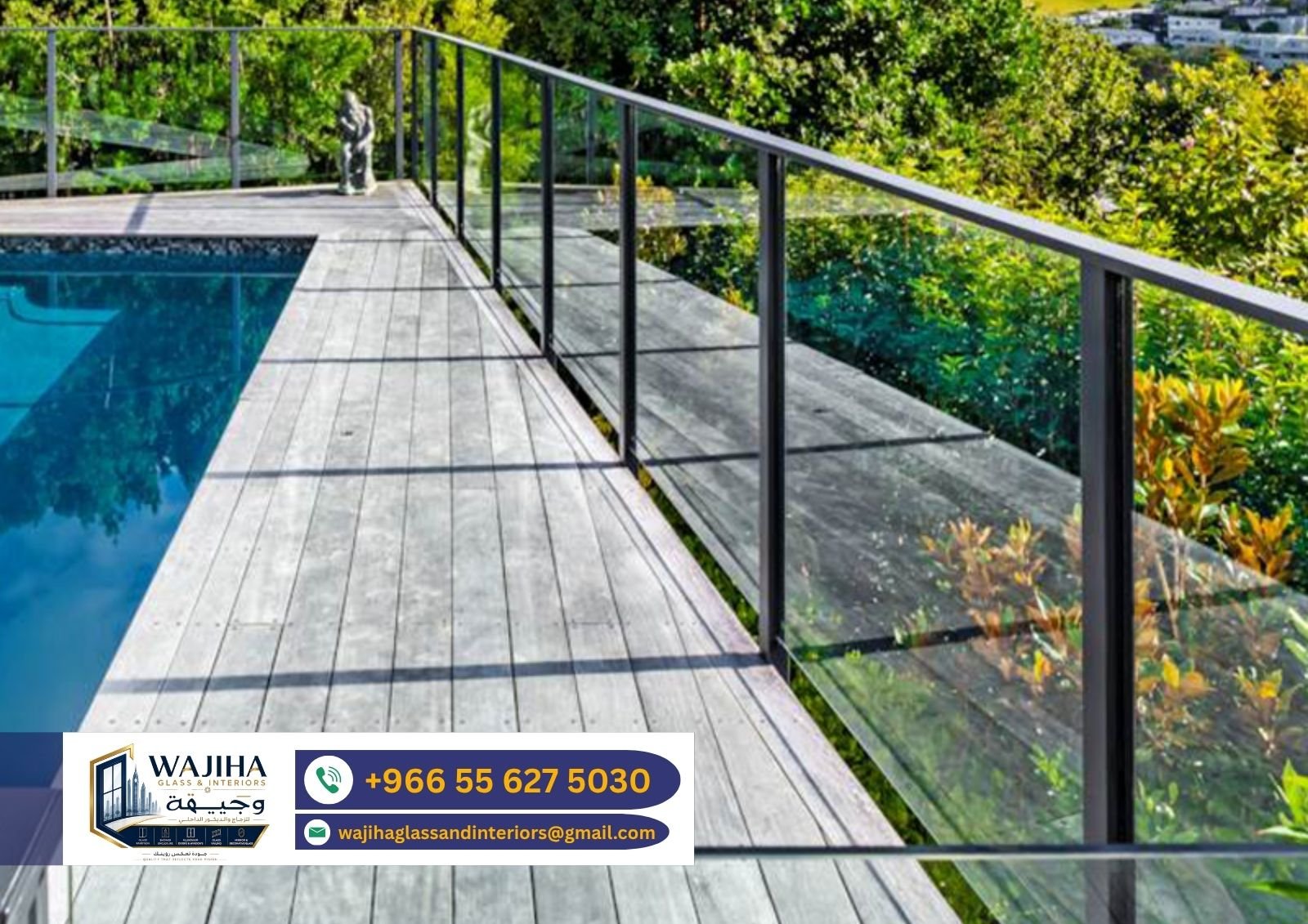 Pool Glass Railing Project 5