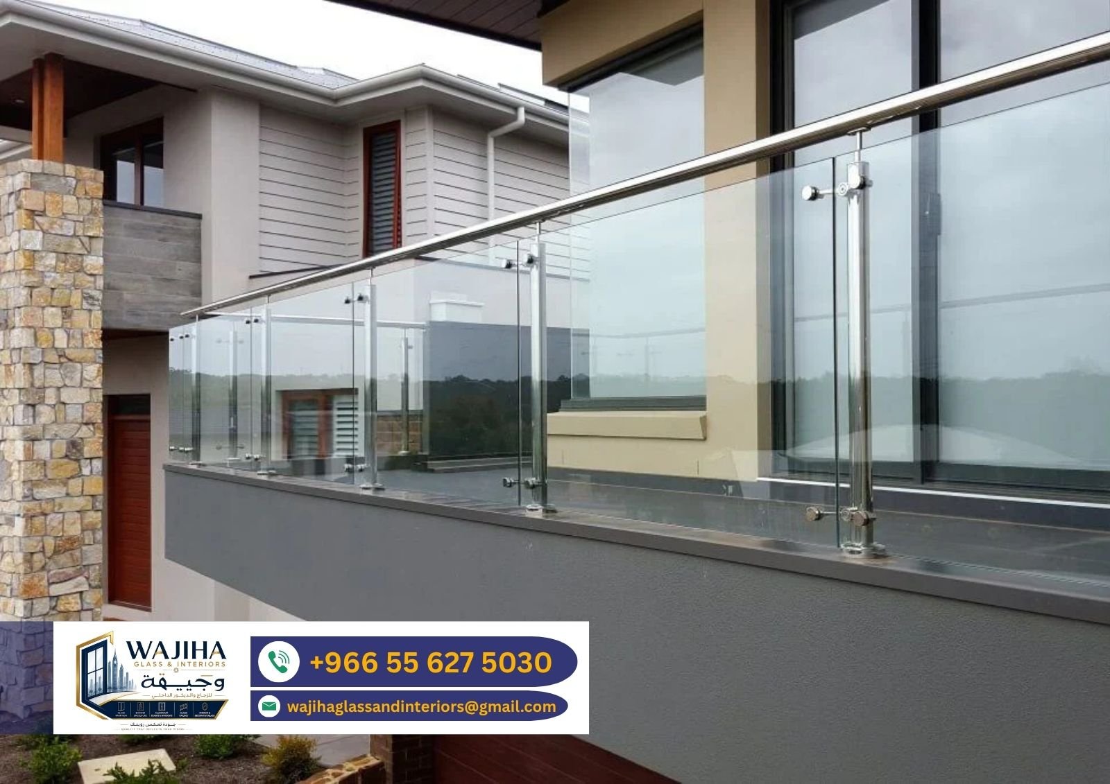 Glass Balcony Railing Project 6