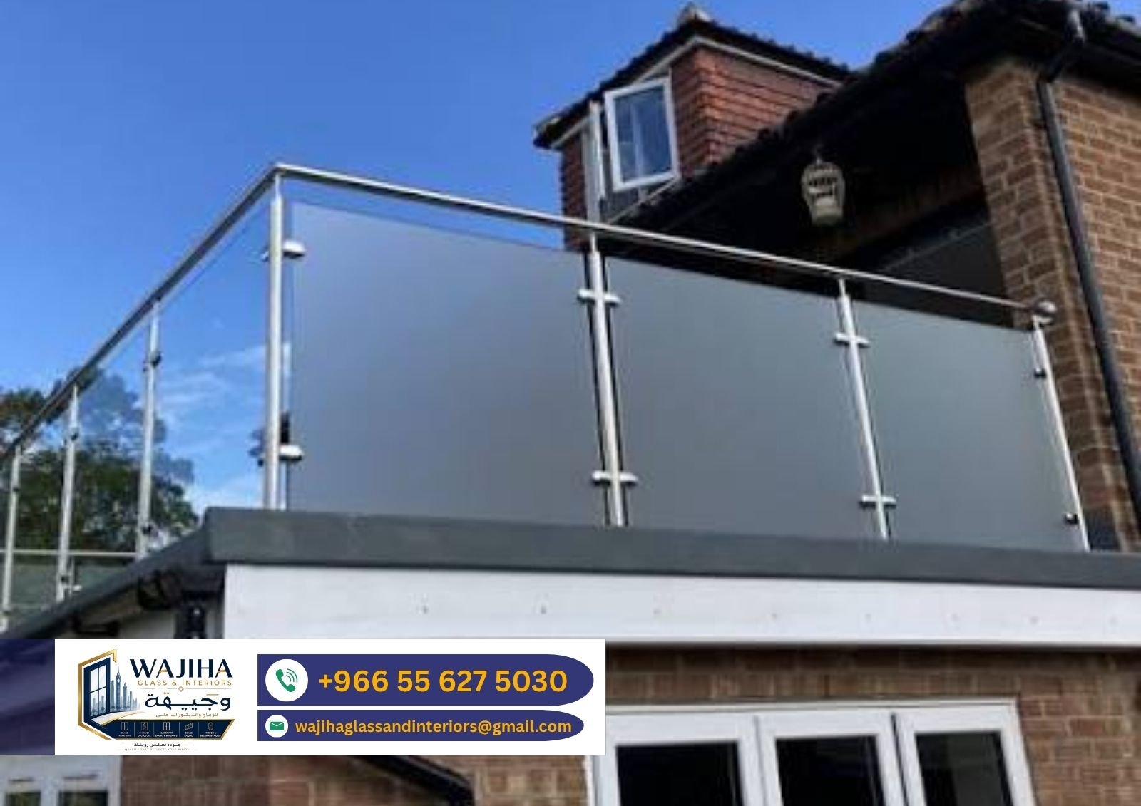 Glass Balcony Railing Project 7
