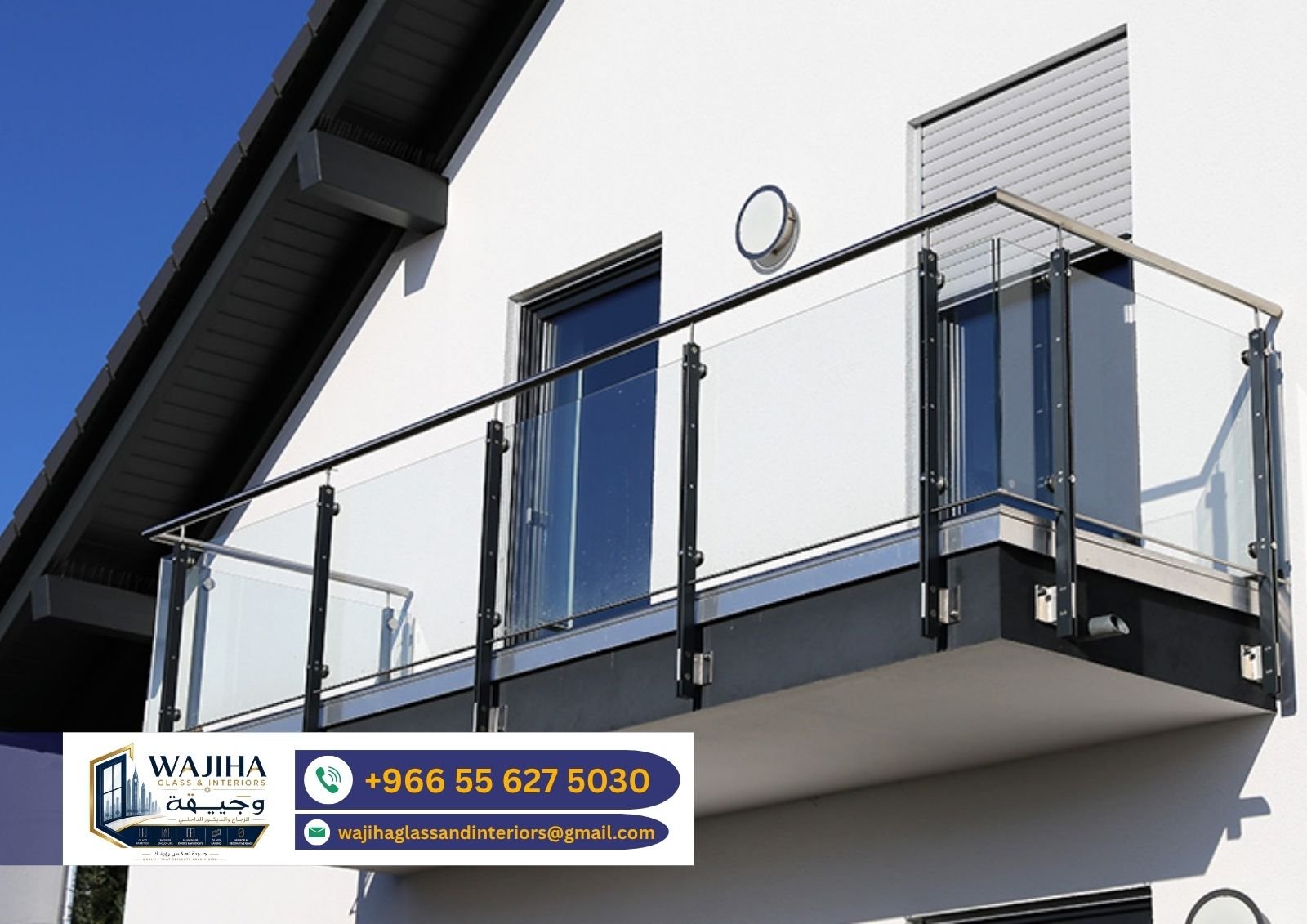 Glass Balcony Railing Project 8