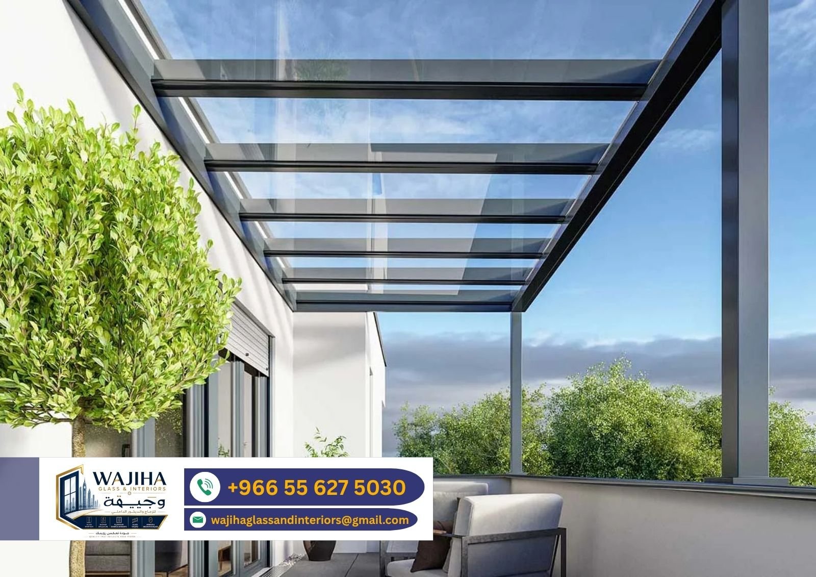 Glass Roofing Project 8