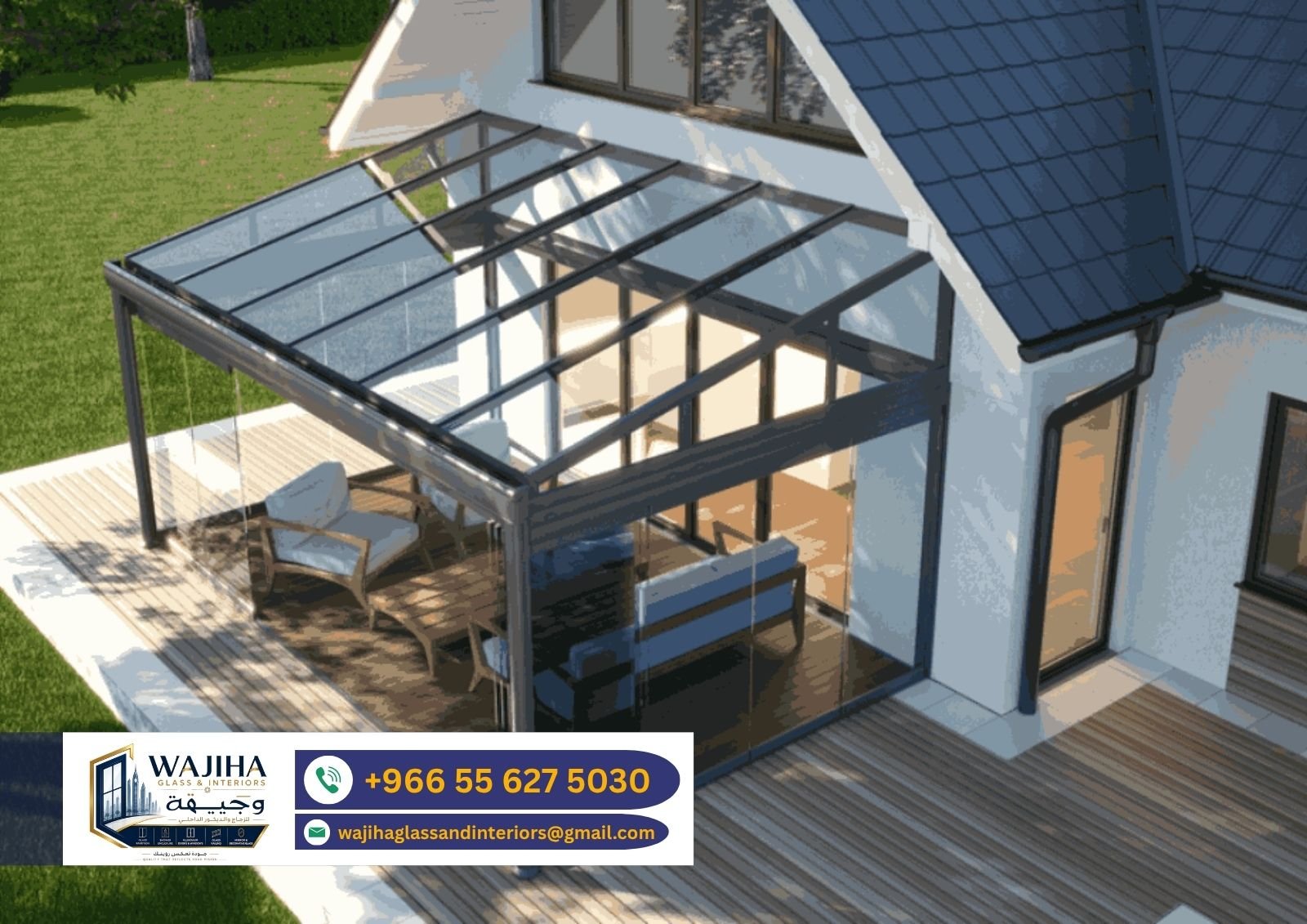 Glass Roofing Project 9