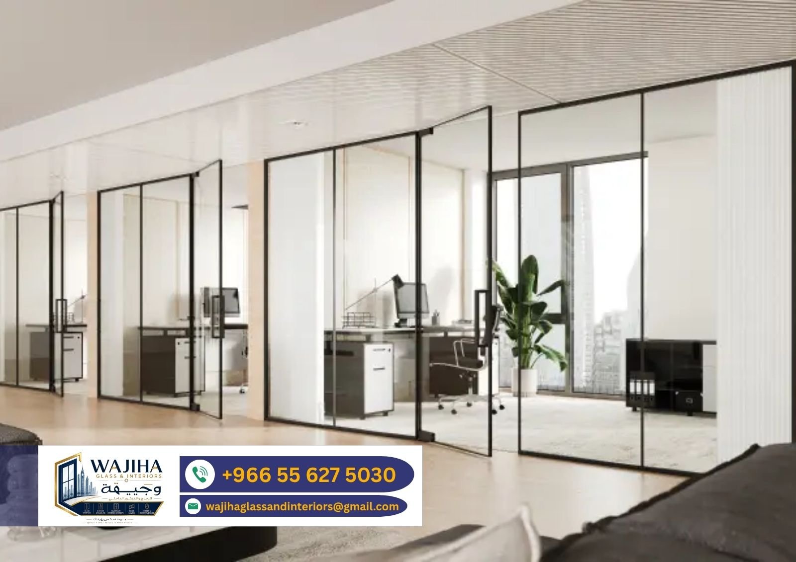 Office Glass Partition Project 9