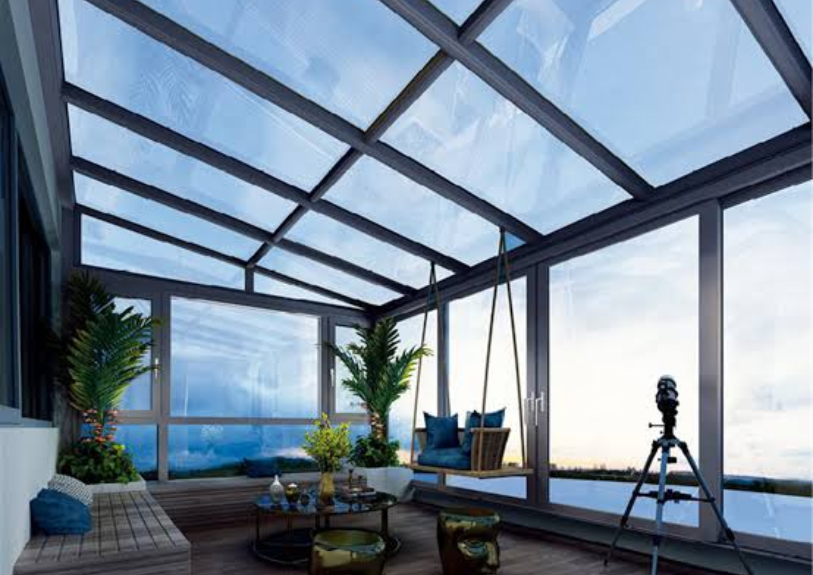 Glass Roofing
